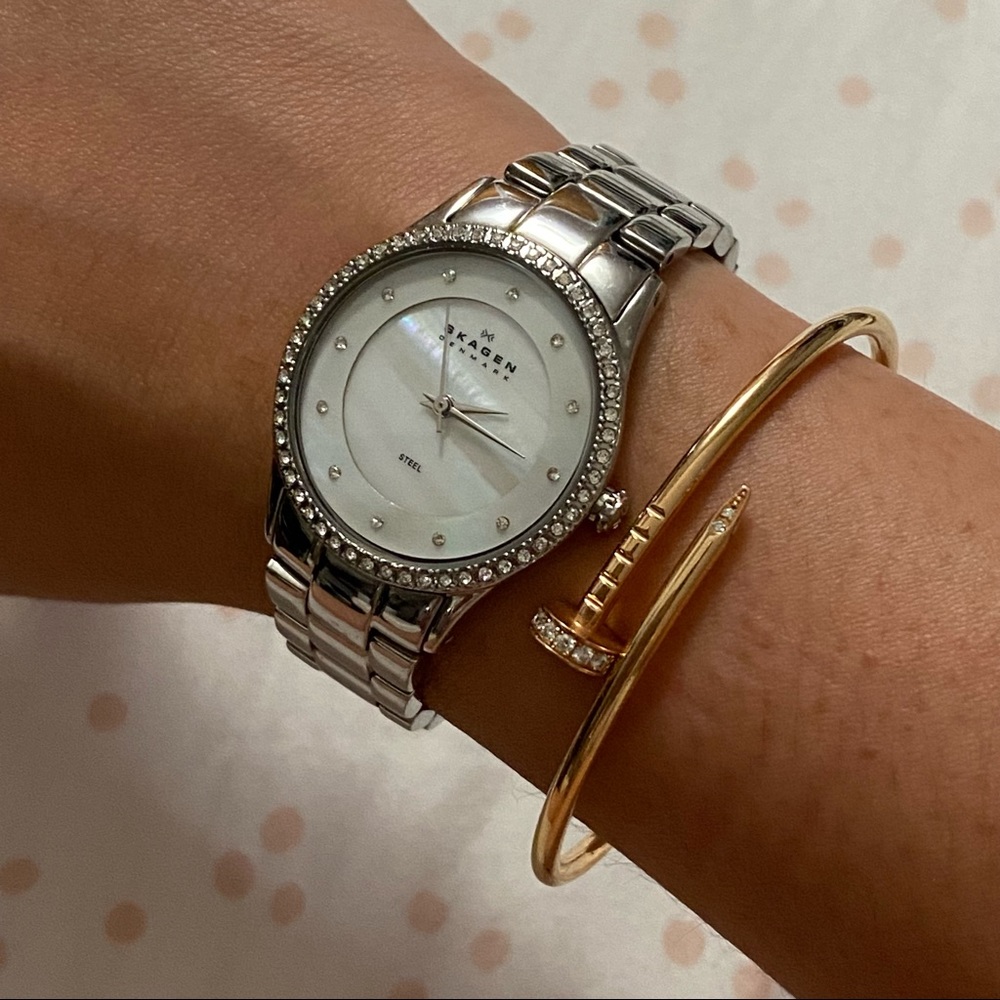 Pre-owned SKAGEN watch stainless steel